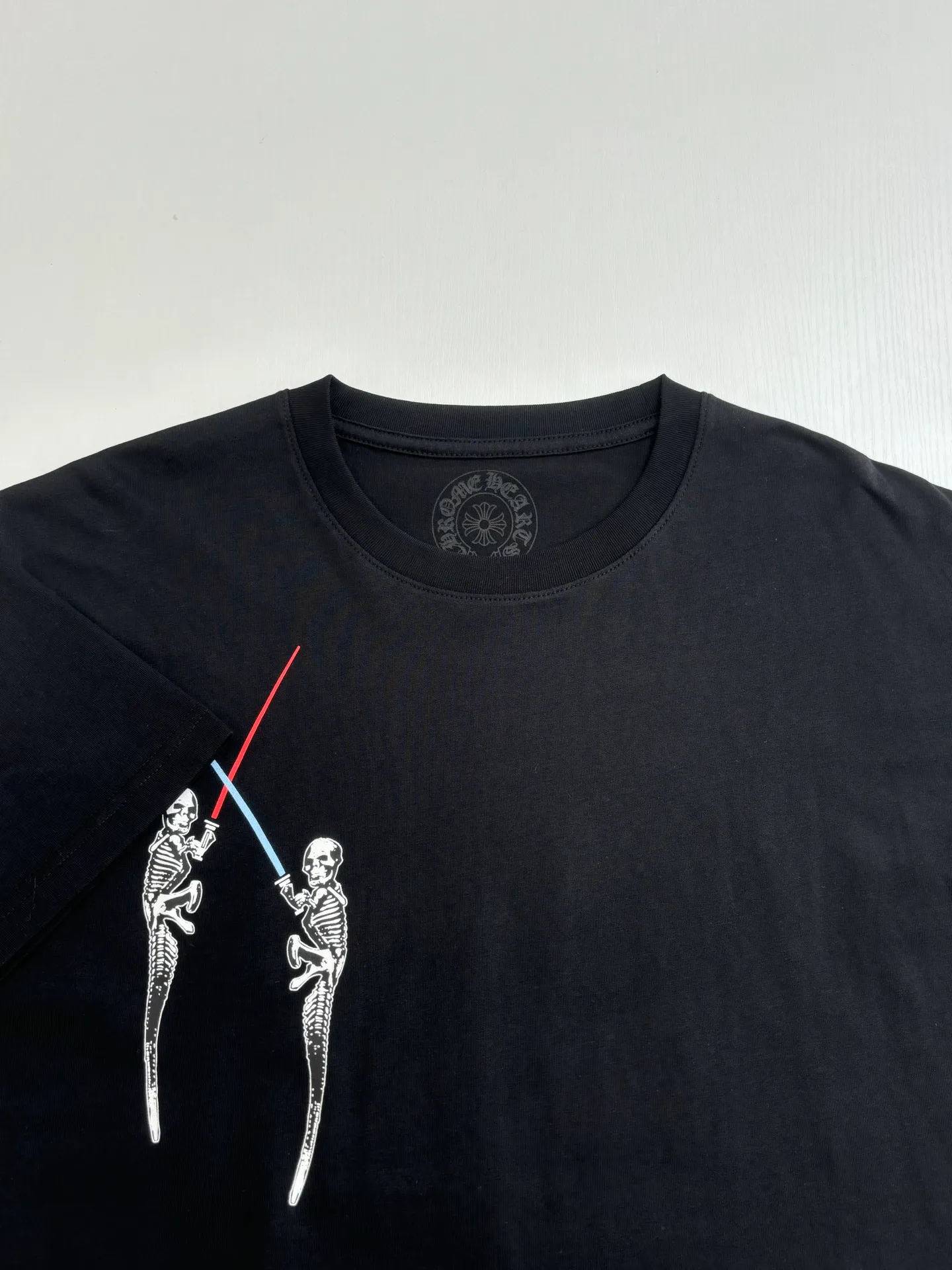 🅿️270 Come Hearts*/Cro Heart 25Ss Star Wars limited short-sleeved T-shirt. The fabric is made of 26-woven 200g cotton. The printing is made of hand-made glue printing. Customized accessories. Size: S/M/L